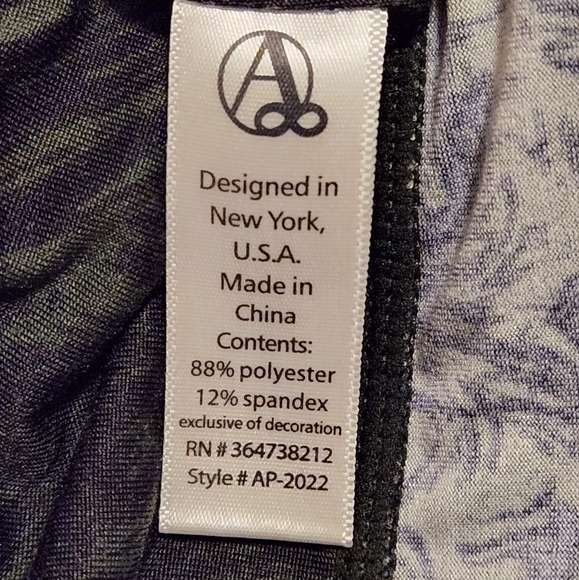 ReActivate brand size L black and green  leggings - Picture 5 of 5